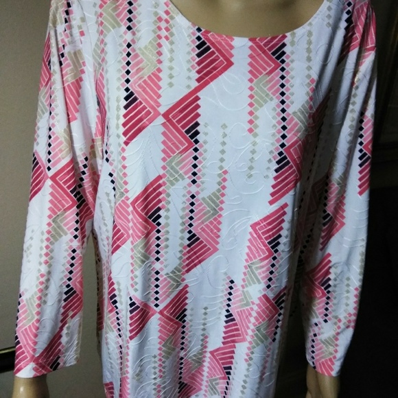 JM Collection Tops - JM Collection, embroidered top